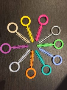 カラーゴムでの結紮