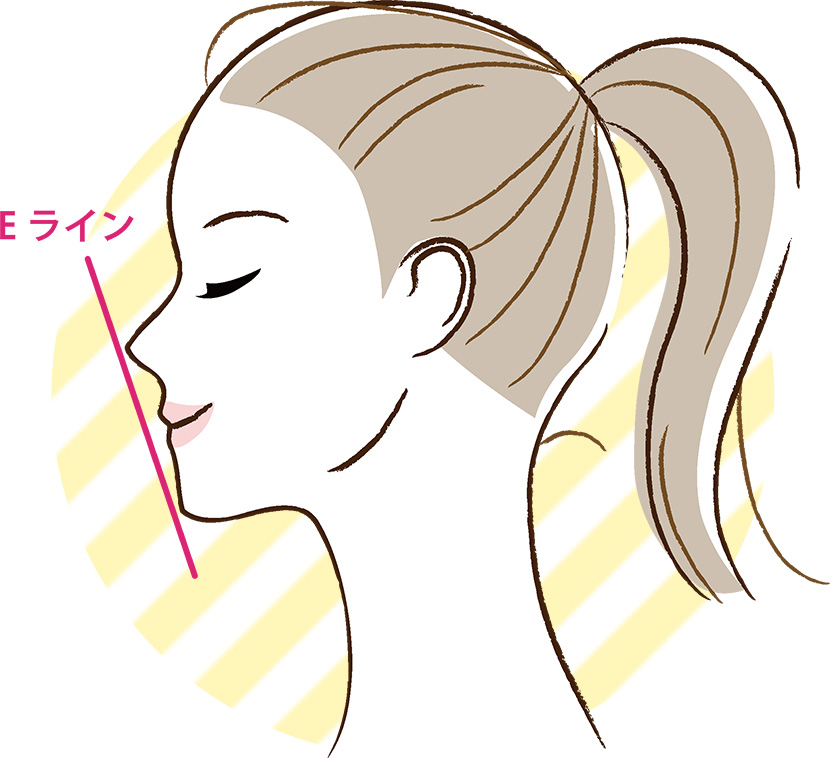 理想なEライン画像